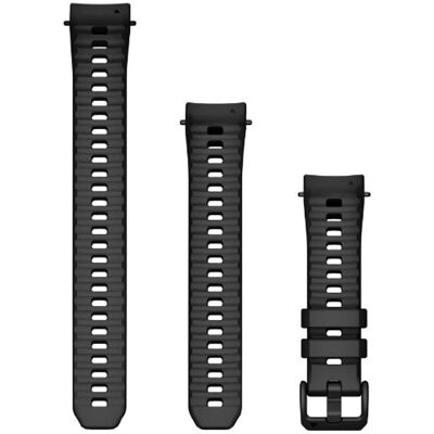 Garmin Siliconen Horlogeband 20mm Zwart Instinct E 40mm (010-13397-01) (20 mm, Silikon), Uhrenarmband, Schwarz Garmin Siliconen Horlogeband 20mm Zwart Instinct E 40mm (010-13397-01) (20 mm, Silikon), Uhrenarmband, Schwarz