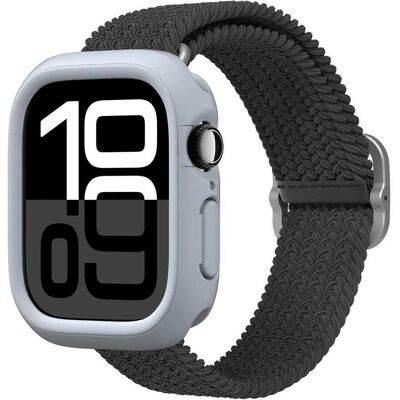 RhinoShield Displayschutz Bumper Case Apple Watch 10 46 mm, Smartwatch Zubehör, Grau RhinoShield Displayschutz Bumper Case Apple Watch 10 46 mm, Smartwatch Zubehör, Grau