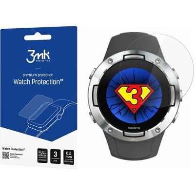 3MK Watch Protection v. FlexibleGlass Lite do Suunto 5, Smartwatch Schutzfolie, Transparent 3MK Watch Protection v. FlexibleGlass Lite do Suunto 5, Smartwatch Schutzfolie, Transparent