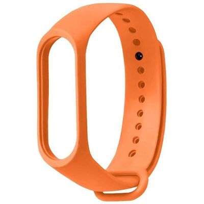 Hurtel Silikonarmband für Xiaomi 5/6 - Orange (Silikon), Uhrenarmband, Orange Hurtel Silikonarmband für Xiaomi 5/6 - Orange (Silikon), Uhrenarmband, Orange