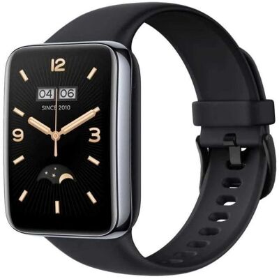Fixed Silikonarmband für Xiaomi Mi Smart Band 7 Pro - Schwarz Fixed Silikonarmband für Xiaomi Mi Smart Band 7 Pro - Schwarz