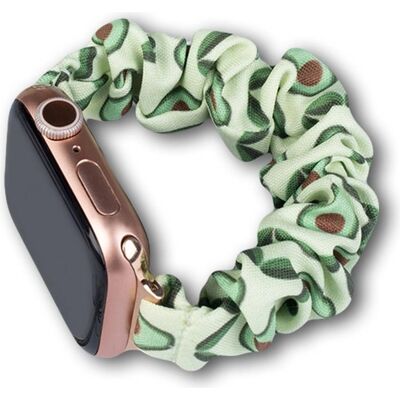 Hurtel Stoffuhrenarmband Watch 7 / SE (45/44 / 42mm) Bügelarmband Avocado elastisches Armband (42 mm, 44 mm, 45 mm, Gummi, Textilmaterial, Textilmaterial mit Gummizug), Uhrenarmband, Grün Hurtel Stoffuhrenarmband Watch 7 / SE (45/44 / 42mm) Bügelarmband Avocado elastisches Armband (42 mm, 44 mm, 45 mm, Gummi, Textilmaterial, Textilmaterial mit Gummizug), Uhrenarmband, Grün