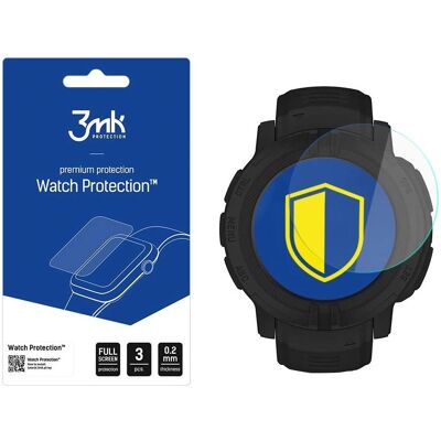 3MK FlexibleGlass Garmin Instinct 2 Watch Hybrid Glass, Smartwatch Schutzfolie, Transparent 3MK FlexibleGlass Garmin Instinct 2 Watch Hybrid Glass, Smartwatch Schutzfolie, Transparent