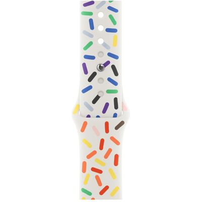 Apple Sportarmband (45 mm, Fluorelastomer), Uhrenarmband, Mehrfarbig Apple Sportarmband (45 mm, Fluorelastomer), Uhrenarmband, Mehrfarbig