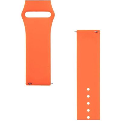 Source 22mm Silicone Watch Strap and Watch Band (22 mm, Silicone), Uhrenarmband, Orange Source 22mm Silicone Watch Strap and Watch Band (22 mm, Silicone), Uhrenarmband, Orange
