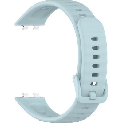 Techsuit - Watchband (W082) - Huawei Band 11 / Band 11 Pro - Light Blue (Silikon), Uhrenarmband, Blau Techsuit - Watchband (W082) - Huawei Band 11 / Band 11 Pro - Light Blue (Silikon), Uhrenarmband, Blau