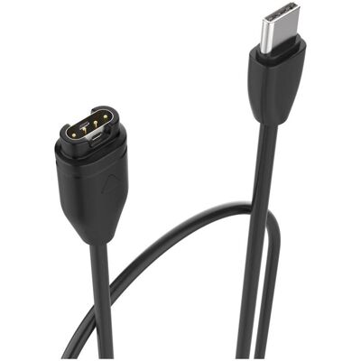 Fixed USB-C Charging Cable for Garmin Smartwatch, Smartwatch Zubehör, Schwarz Fixed USB-C Charging Cable for Garmin Smartwatch, Smartwatch Zubehör, Schwarz
