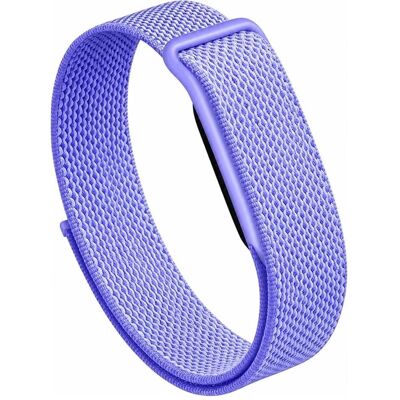 Screenguard Silicone Strap Ersatzarmband (Nylon, Polyester), Uhrenarmband, Violett Screenguard Silicone Strap Ersatzarmband (Nylon, Polyester), Uhrenarmband, Violett