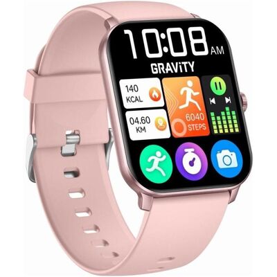 Gravity Smartwatch GT36-1 Różowy (GT36-1) (45 mm), Smartwatch Gravity Smartwatch GT36-1 Różowy (GT36-1) (45 mm), Smartwatch