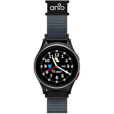 Lupus-Electronics ANIO Armband, dolomit grey (Nylon), Uhrenarmband, Grau Lupus-Electronics ANIO Armband, dolomit grey (Nylon), Uhrenarmband, Grau
