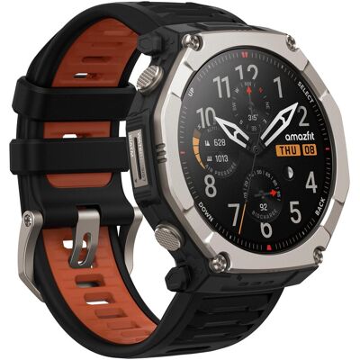 Amazfit T-Rex Ultra 2 (51 mm, nur WLAN), Smartwatch Amazfit T-Rex Ultra 2 (51 mm, nur WLAN), Smartwatch