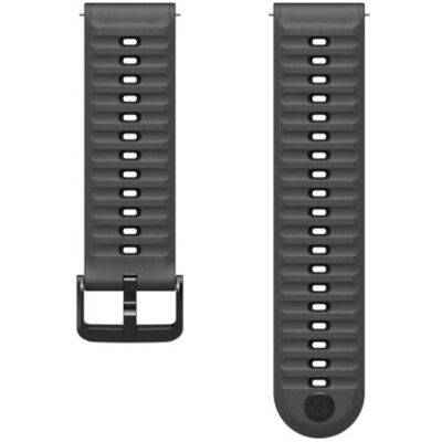 Coros 24mm Watch Band (24 mm, Nylon, Silikon), Uhrenarmband, Schwarz, Grau Coros 24mm Watch Band (24 mm, Nylon, Silikon), Uhrenarmband, Schwarz, Grau