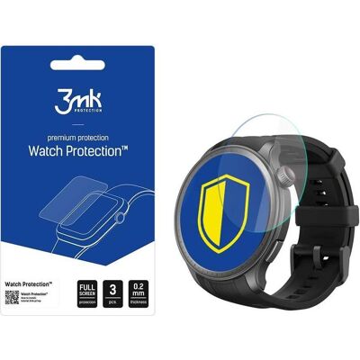 3MK FlexibleGlass Watch Amazfit Balance Szkło Hybrydowe, Smartwatch Schutzfolie, Transparent 3MK FlexibleGlass Watch Amazfit Balance Szkło Hybrydowe, Smartwatch Schutzfolie, Transparent
