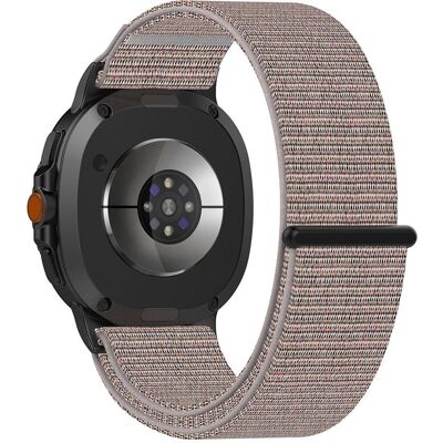 Techsuit - Watchband (W054) - Samsung Galaxy Watch8 40mm/Watch8 44mm/Watch8 Classic/Ultra 2 - Pink (Metal, Nylon), Uhrenarmband, Pink Techsuit - Watchband (W054) - Samsung Galaxy Watch8 40mm/Watch8 44mm/Watch8 Classic/Ultra 2 - Pink (Metal, Nylon), Uhrenarmband, Pink