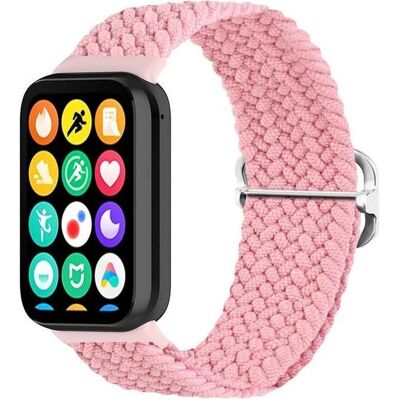 OEM Mi Band 8 Pro / M8 Pro Geflochtenes Armband (1), PINK (Nylonowa pleciona opaska), Uhrenarmband, Pink OEM Mi Band 8 Pro / M8 Pro Geflochtenes Armband (1), PINK (Nylonowa pleciona opaska), Uhrenarmband, Pink