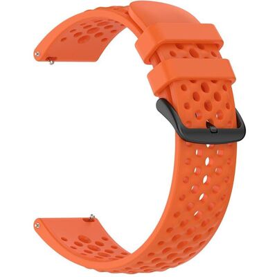 Techsuit - Watchband 22mm (W083) - Amazfit Active Max - Orange (22 mm, Silikon), Uhrenarmband, Orange Techsuit - Watchband 22mm (W083) - Amazfit Active Max - Orange (22 mm, Silikon), Uhrenarmband, Orange