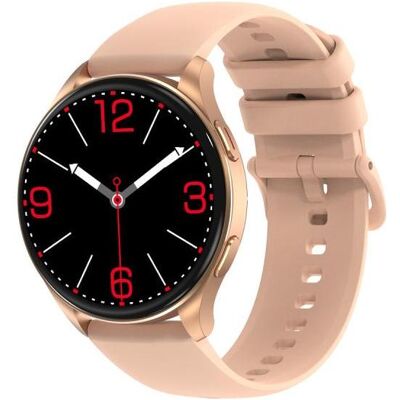 Blackview X20 (Connected Watch - 1.43" - Anrufbeantworter) Gold (45.50 mm, ohne SIM), Smartwatch Blackview X20 (Connected Watch - 1.43" - Anrufbeantworter) Gold (45.50 mm, ohne SIM), Smartwatch