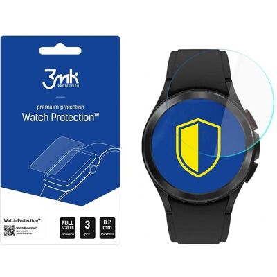 3MK hybrid glass Watch Protection FG for Samsung Galaxy Watch 4 Classic 46mm, Smartwatch Schutzfolie, Transparent 3MK hybrid glass Watch Protection FG for Samsung Galaxy Watch 4 Classic 46mm, Smartwatch Schutzfolie, Transparent