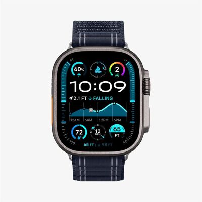 Spigen WBF0 (Fabric, Nylon, Plastic), Uhrenarmband, Blau Spigen WBF0 (Fabric, Nylon, Plastic), Uhrenarmband, Blau
