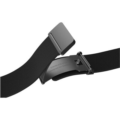 Samsung GP-TYR870SAA Galaxy Watch 4 Steel Strap M/L Black (Damage Package) (Edelstahl), Uhrenarmband, Schwarz Samsung GP-TYR870SAA Galaxy Watch 4 Steel Strap M/L Black (Damage Package) (Edelstahl), Uhrenarmband, Schwarz
