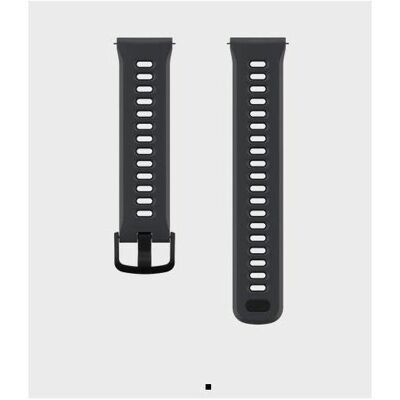 Coros 22mm Watch Band (22 mm, Silikon), Uhrenarmband, Schwarz Coros 22mm Watch Band (22 mm, Silikon), Uhrenarmband, Schwarz
