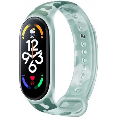 Xiaomi Smart Band 7 Strap (Thermoplastisches Polyurethan (TPU)), Uhrenarmband, Grün Xiaomi Smart Band 7 Strap (Thermoplastisches Polyurethan (TPU)), Uhrenarmband, Grün