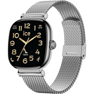 ICE Watch Ice Smart SQ 2.0 Square 1.70 Silver Milanese (37 mm, ohne SIM), Smartwatch ICE Watch Ice Smart SQ 2.0 Square 1.70 Silver Milanese (37 mm, ohne SIM), Smartwatch