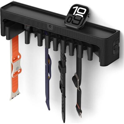 Spigen Organizer do pasków Apple Watch Band Organizer S341 czarny, Smartwatch Zubehör, Schwarz Spigen Organizer do pasków Apple Watch Band Organizer S341 czarny, Smartwatch Zubehör, Schwarz