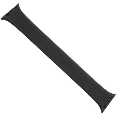 Fixed Elastisches Silikonarmband für Apple Watch 38/40/41mm, Grösse L, schwarz (Silikon), Uhrenarmband, Schwarz Fixed Elastisches Silikonarmband für Apple Watch 38/40/41mm, Grösse L, schwarz (Silikon), Uhrenarmband, Schwarz