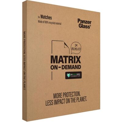 PanzerGlass Matrix On Demand Watch film (10 szt) rTPU 8619 (folia do plotera) Sprzedaż w pakiecie po, Smartwatch Zubehör, Transparent PanzerGlass Matrix On Demand Watch film (10 szt) rTPU 8619 (folia do plotera) Sprzedaż w pakiecie po, Smartwatch Zubehör, Transparent