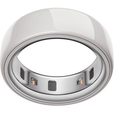 Oura Ring 4 Ceramic (10, Cloud), Smart Ring, Weiss Oura Ring 4 Ceramic (10, Cloud), Smart Ring, Weiss