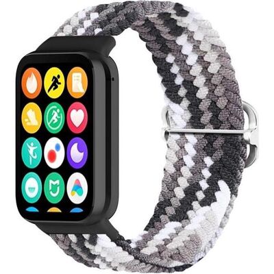 OEM Mi Band 8 Pro / M8 Pro Geflochtenes Armband (12), SCHWARZ UND WEISS (Nylon), Uhrenarmband, Weiss, Schwarz OEM Mi Band 8 Pro / M8 Pro Geflochtenes Armband (12), SCHWARZ UND WEISS (Nylon), Uhrenarmband, Weiss, Schwarz