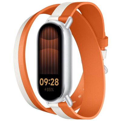 Xiaomi Smart Band 9 Zweifarbiger Lederarmband - Smart Band Xiaomi Smart Band 9 Zweifarbiger Lederarmband - Smart Band