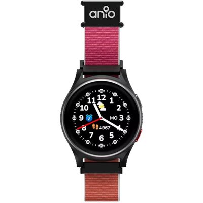 Lupus-Electronics ANIO Armband, granatapfel (Nylon), Uhrenarmband, Rot Lupus-Electronics ANIO Armband, granatapfel (Nylon), Uhrenarmband, Rot