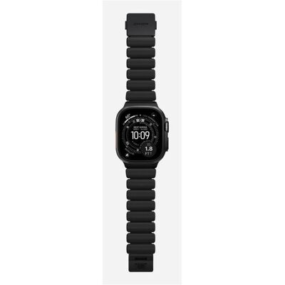 Nomad Spartan Band Black Titanium Black 49mm (FKM, Fluoroelastomer, Titan, Titanium), Uhrenarmband, Schwarz Nomad Spartan Band Black Titanium Black 49mm (FKM, Fluoroelastomer, Titan, Titanium), Uhrenarmband, Schwarz