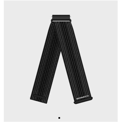 Coros 22mm Watch Band (Nylon), Uhrenarmband, Schwarz Coros 22mm Watch Band (Nylon), Uhrenarmband, Schwarz