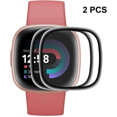 Cover-Discount Fitbit Versa 4 / Sense 2 - 2 Stk. Schutzfolie, Smartwatch Schutzfolie, Mehrfarbig Cover-Discount Fitbit Versa 4 / Sense 2 - 2 Stk. Schutzfolie, Smartwatch Schutzfolie, Mehrfarbig