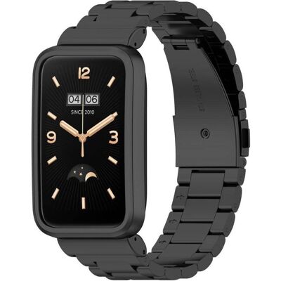 Cover-Discount Xiaomi Mi Band 7 Pro - Armband Maschen schwarz (Edelstahl), Uhrenarmband, Schwarz Cover-Discount Xiaomi Mi Band 7 Pro - Armband Maschen schwarz (Edelstahl), Uhrenarmband, Schwarz