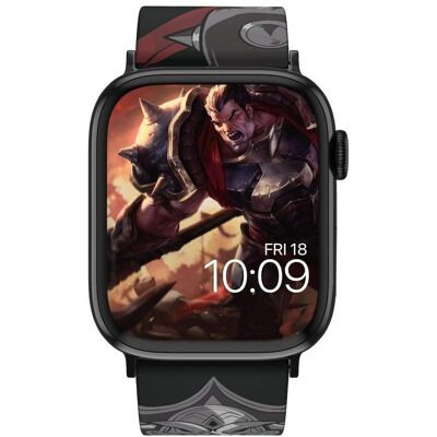 Moby Fox League of Legends bracelet pour smartwatch Darius (22 mm, Silikon), Uhrenarmband, Rot, Grau, Schwarz Moby Fox League of Legends bracelet pour smartwatch Darius (22 mm, Silikon), Uhrenarmband, Rot, Grau, Schwarz