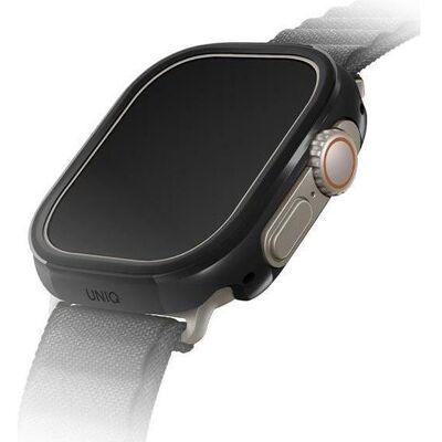 Uniq Valencia Apple Watch Ultra 49 mm - Schwarzes Smartwatch-Case Uniq Valencia Apple Watch Ultra 49 mm - Schwarzes Smartwatch-Case