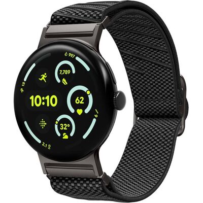 Spigen - Lite Fit X (AMP11421) - Google Pixel Watch 3 / Watch 4 45mm - Black (45 mm), Smartwatch Spigen - Lite Fit X (AMP11421) - Google Pixel Watch 3 / Watch 4 45mm - Black (45 mm), Smartwatch