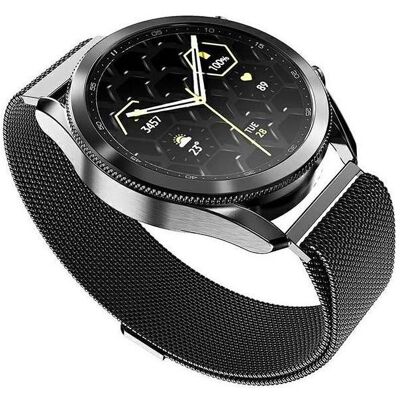Mercury pasek Mesh Apple Watch 38/40/41 mm czarny/black (Edelstahl), Uhrenarmband, Schwarz Mercury pasek Mesh Apple Watch 38/40/41 mm czarny/black (Edelstahl), Uhrenarmband, Schwarz