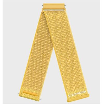 Coros Watch Band Apex 4 (Nylon), Uhrenarmband, Gelb Coros Watch Band Apex 4 (Nylon), Uhrenarmband, Gelb