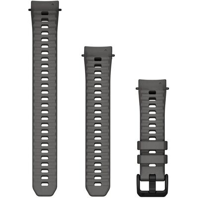 Garmin Instinct E 40mm (Silikon), Uhrenarmband, Silber, Grau Garmin Instinct E 40mm (Silikon), Uhrenarmband, Silber, Grau