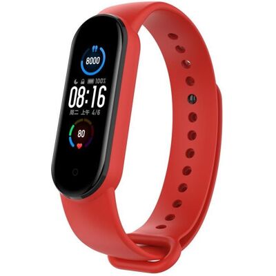 Cover-Discount Xiaomi Mi Band - Sportarmband aus Silikon rot (TPU), Uhrenarmband, Rot Cover-Discount Xiaomi Mi Band - Sportarmband aus Silikon rot (TPU), Uhrenarmband, Rot