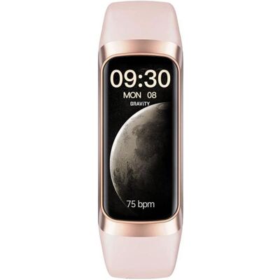 Gravity Smartband Różowe Złoto GT40-3 (Plastic, Silicone), Uhrenarmband, Pink Gravity Smartband Różowe Złoto GT40-3 (Plastic, Silicone), Uhrenarmband, Pink