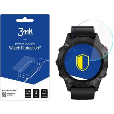 3MK Garmin Fenix 6 Pro - Watch Protection? v. FlexibleGlass Lite, Smartwatch Schutzfolie, Transparent 3MK Garmin Fenix 6 Pro - Watch Protection? v. FlexibleGlass Lite, Smartwatch Schutzfolie, Transparent