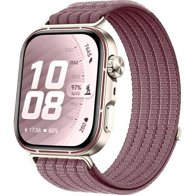 Techsuit - Watchband (W085) - Huawei Watch Fit 5 - Smoky Purple (Nylon), Uhrenarmband, Violett Techsuit - Watchband (W085) - Huawei Watch Fit 5 - Smoky Purple (Nylon), Uhrenarmband, Violett