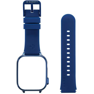 Garett Kids řemínek pro Kids Cute 2, modrý (Silikon), Uhrenarmband, Blau Garett Kids řemínek pro Kids Cute 2, modrý (Silikon), Uhrenarmband, Blau