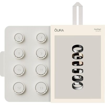 Oura Ring 5 Sizing Kit, Smart Ring Zubehör, Weiss Oura Ring 5 Sizing Kit, Smart Ring Zubehör, Weiss